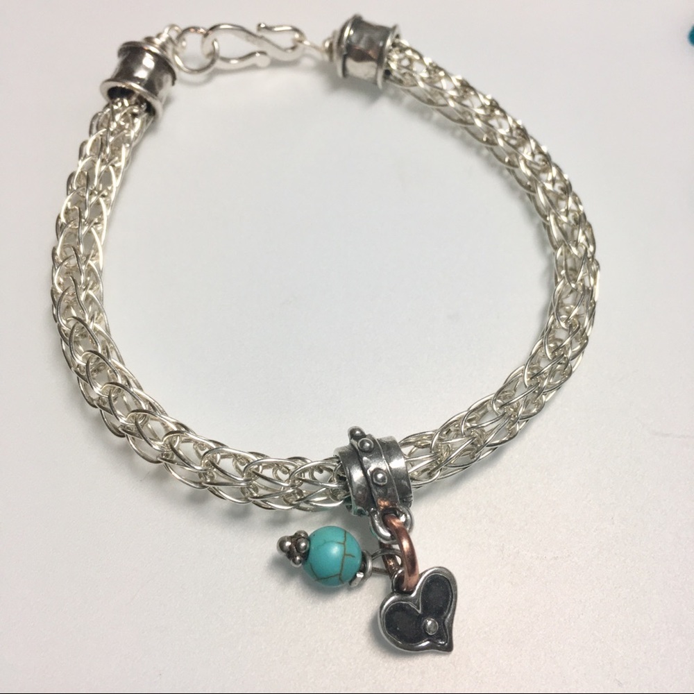 🆕Sterling-turquoise Boutique bracelet.